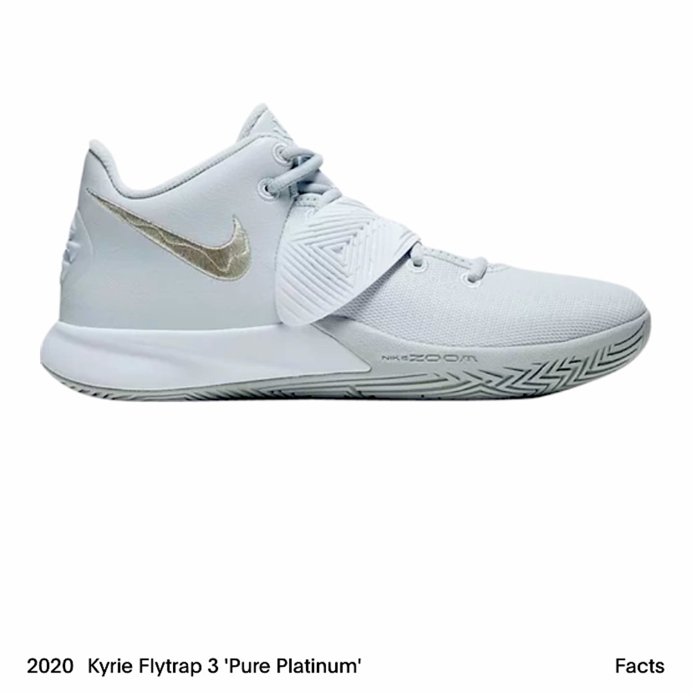 💫NIKE KYRIE FLYTRAP 3’S ‘PURE PLATINUM’💫